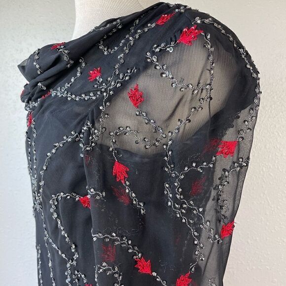 NWT Rita Blue by Eva Blue Matching Top and Pants Size 6 - Picture 7 of 14